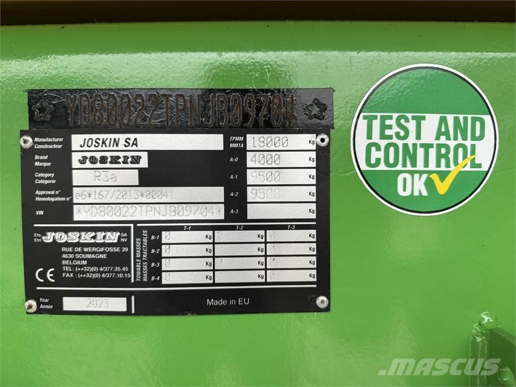 Joskin KTP 22/50 Veetransport aanhanger