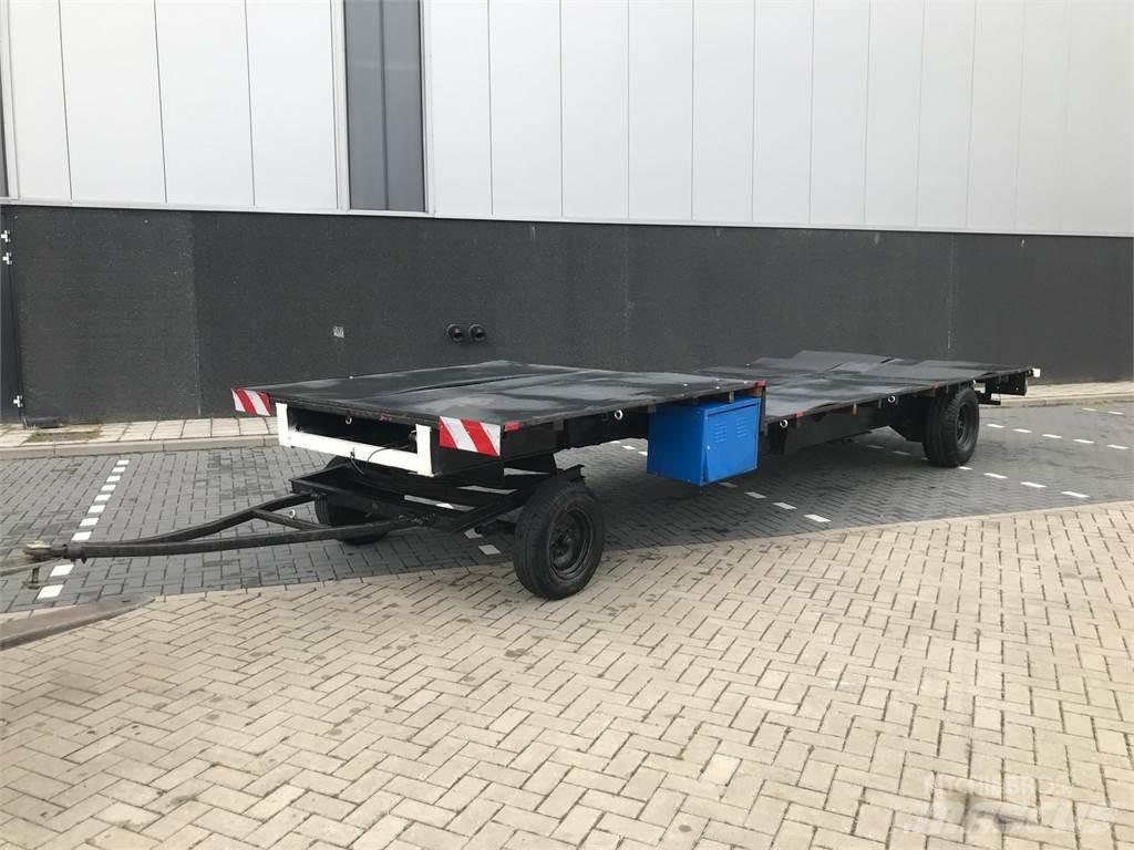  Platte wagen Veetransport aanhanger
