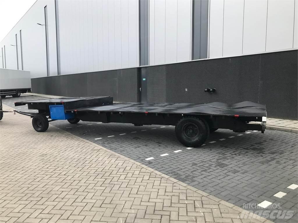  Platte wagen Veetransport aanhanger