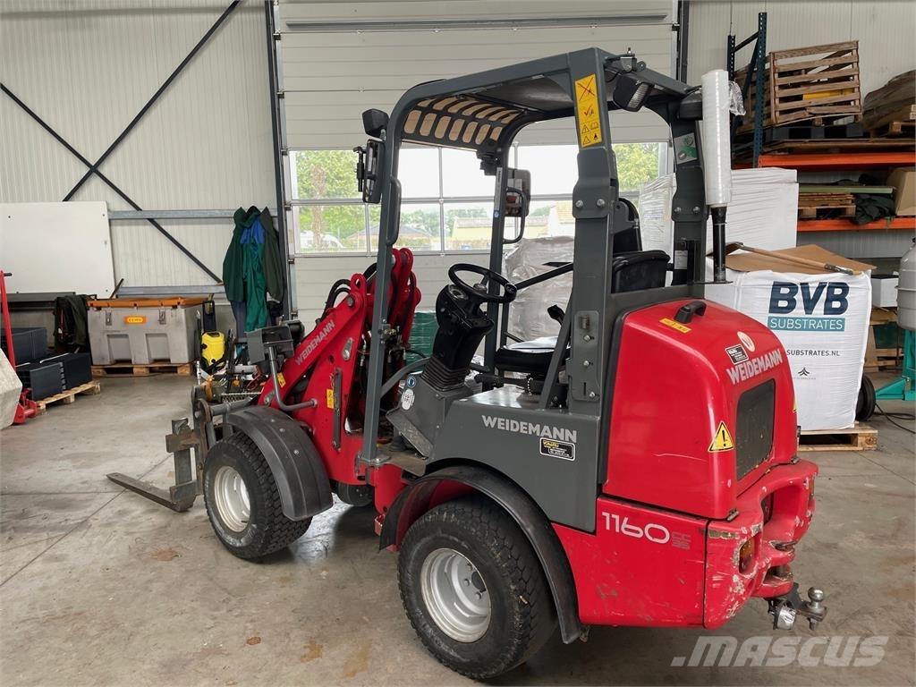 Weidemann 1160cx35 Voorladers en gravers