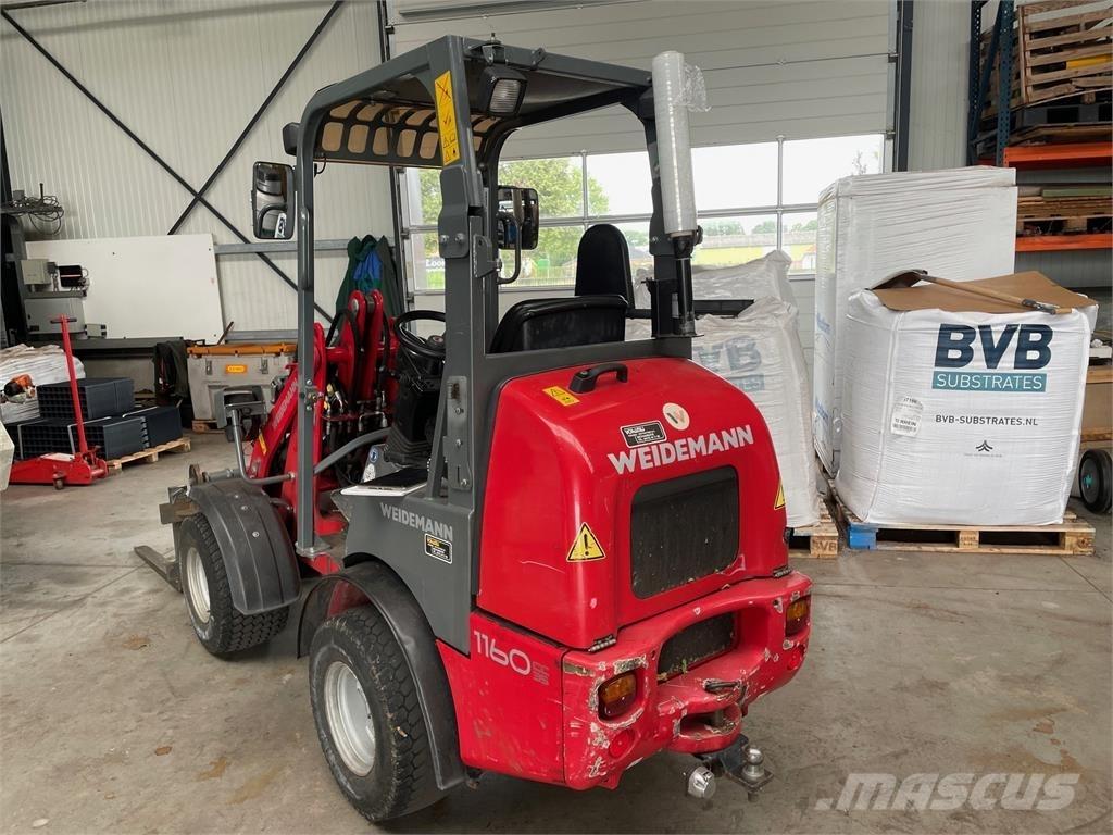 Weidemann 1160cx35 Voorladers en gravers