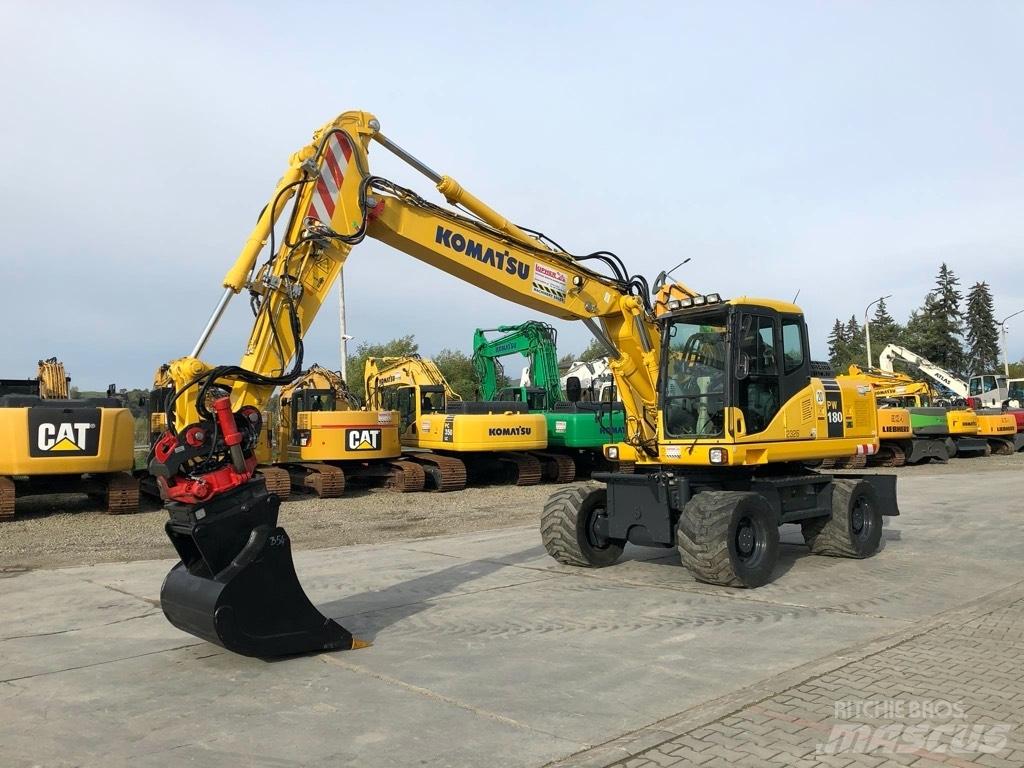 Komatsu PW180-7EO Wielgraafmachines