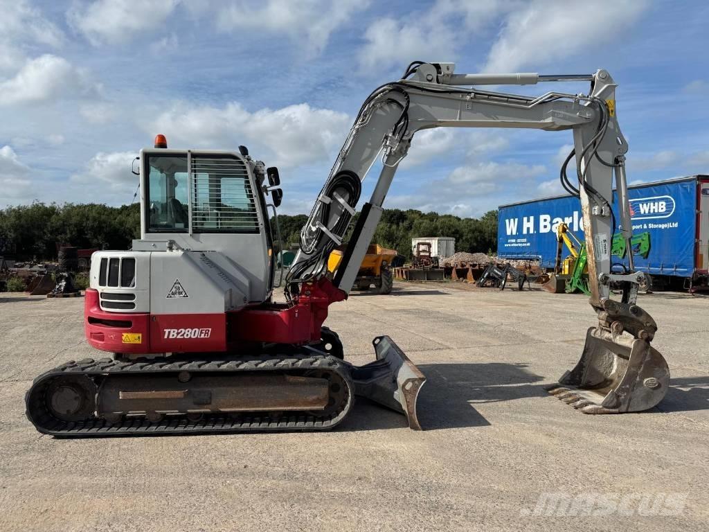 Takeuchi TB 280 FR Minigraafmachines < 7t