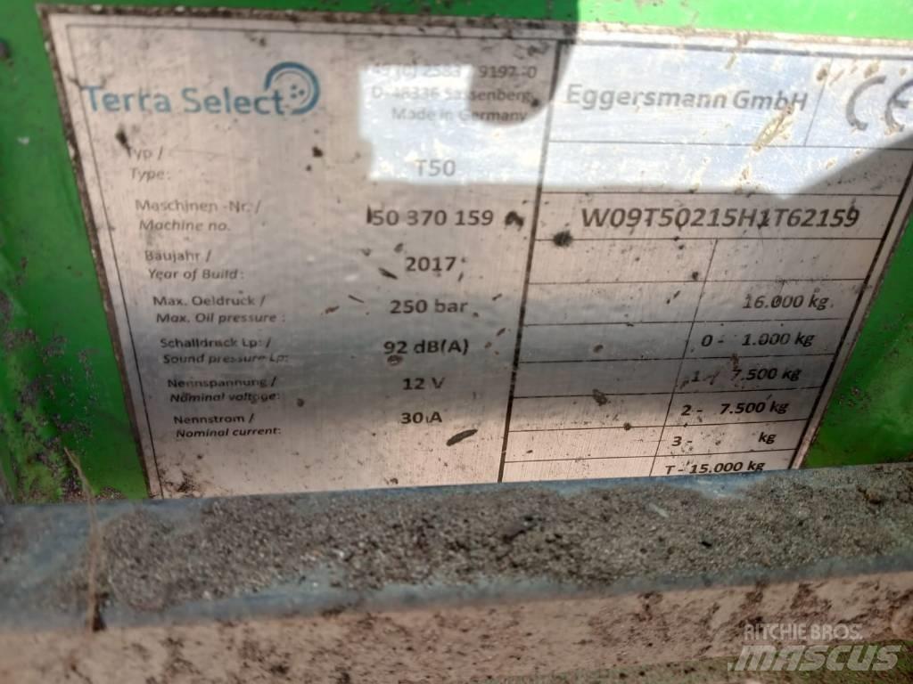 Terra Select T50 Mobiele zeefinstallaties
