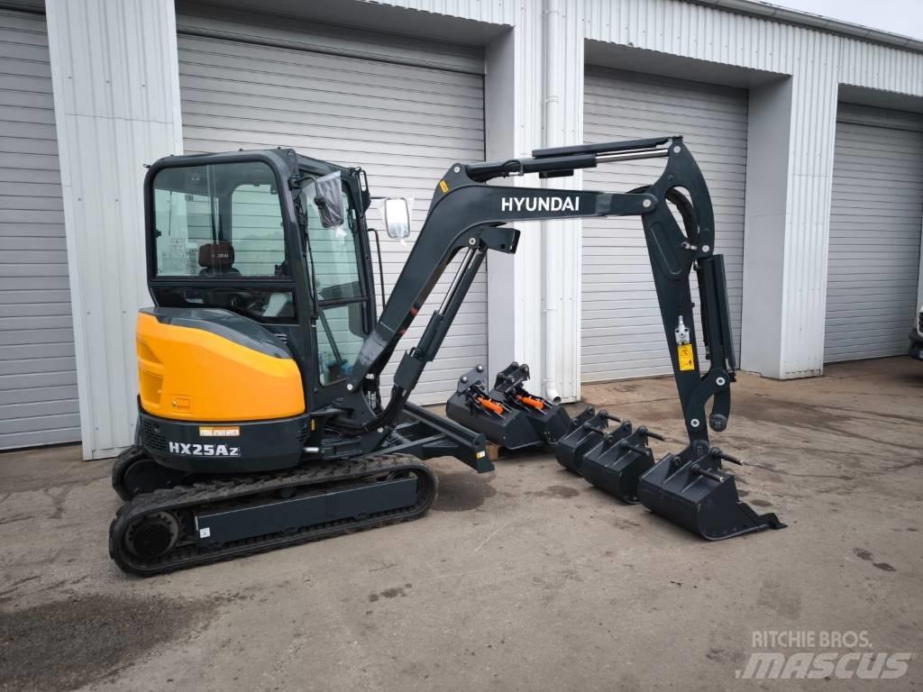 Hyundai HX 25 AZ Minigraafmachines < 7t
