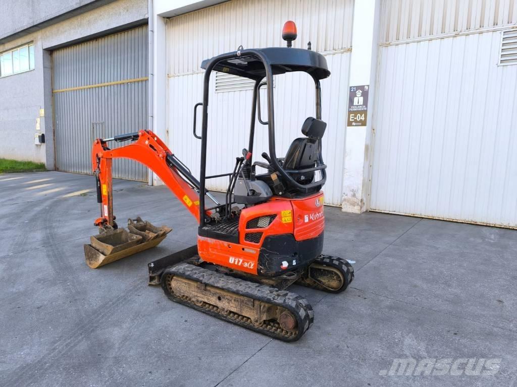 Kubota U 17-3 Minigraafmachines < 7t