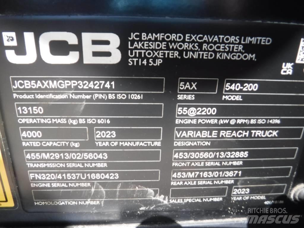 JCB 540-200 Verreikers