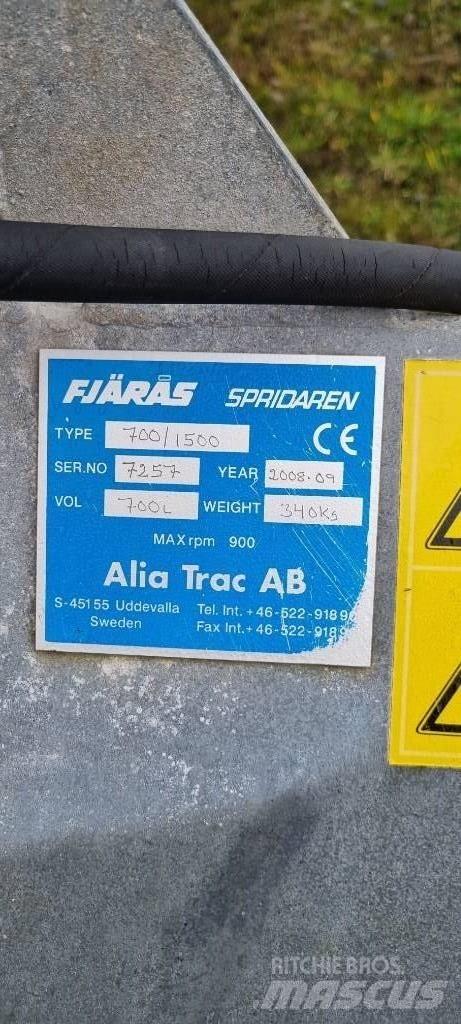 Fjärås 700 Zand- en zoutstrooimachines