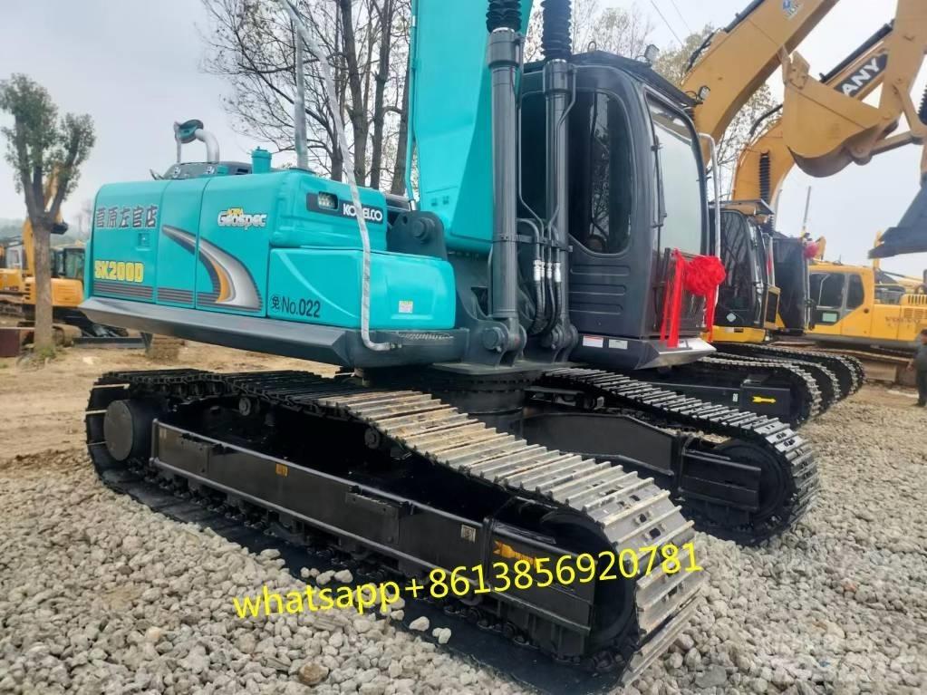 Kobelco SK 200 Rupsgraafmachines