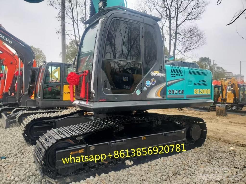 Kobelco SK 200 Rupsgraafmachines