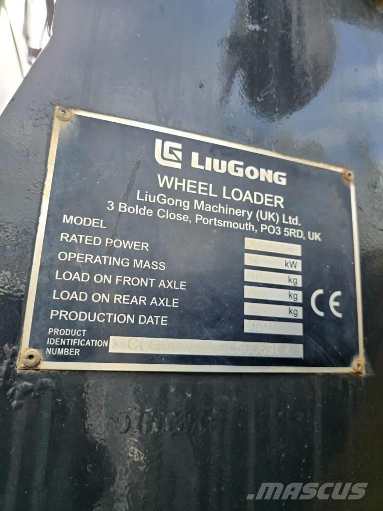 LiuGong CLG 890H Wielladers