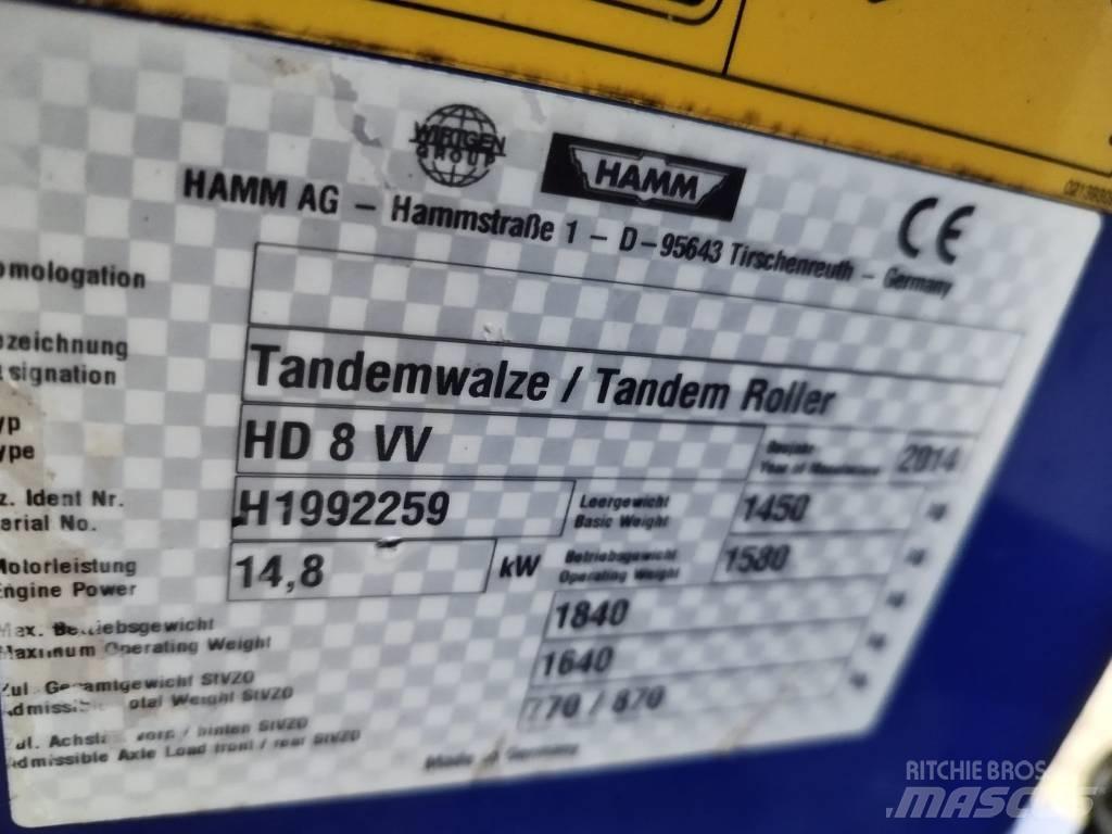 Hamm HD 8 VV Duowalsen