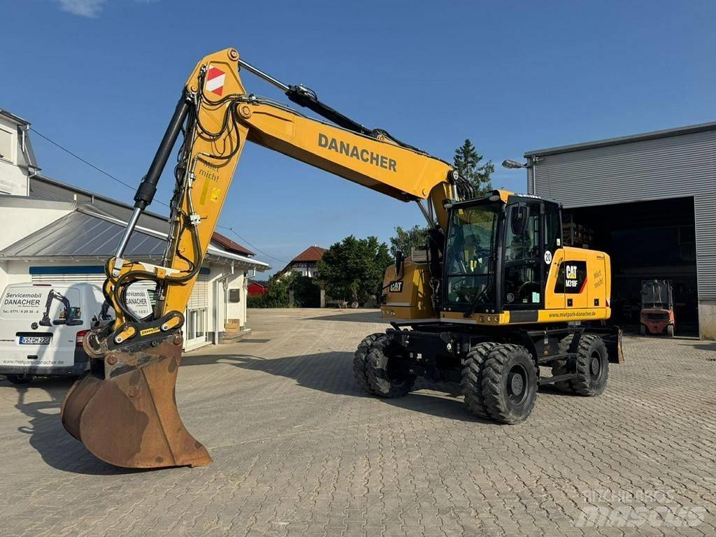 CAT M 318 F Wielgraafmachines