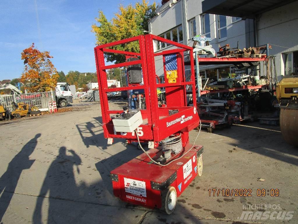 PB 75 Hubroller Zelfrijdende knikarm hoogwerker