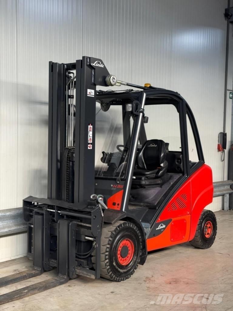 Linde H35-02 BJ LPG heftrucks