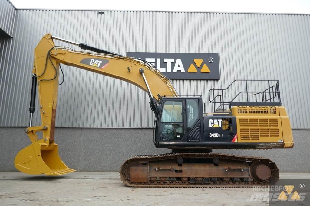 CAT 349D2L Rupsgraafmachines