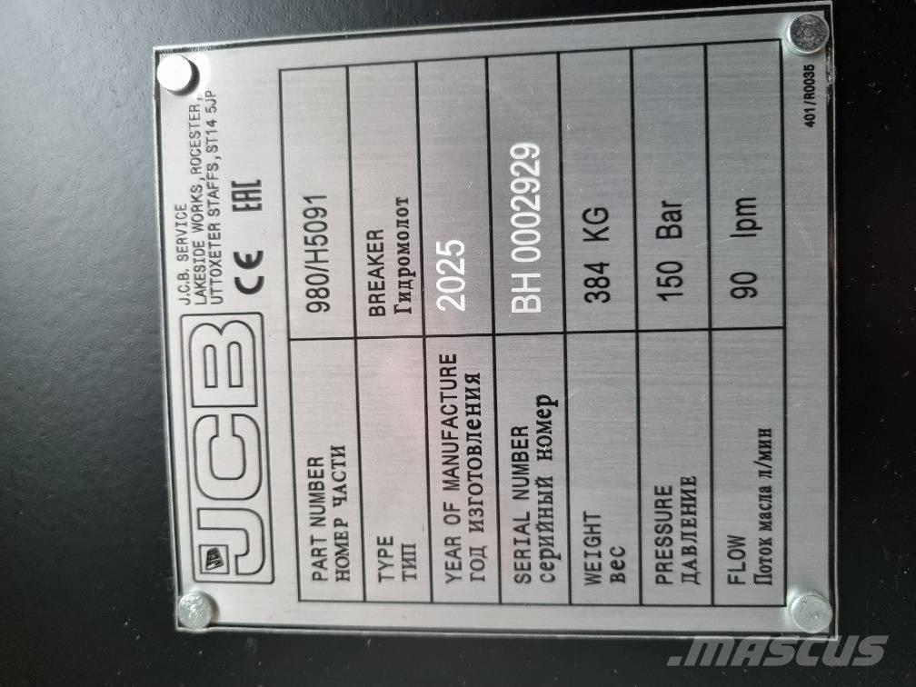 JCB HM335 Hamers en brekers