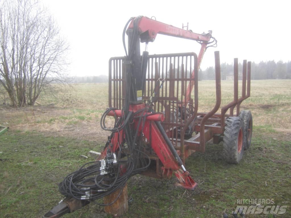 Patu 500 + Metsäkärry Bosbouwaanhangers