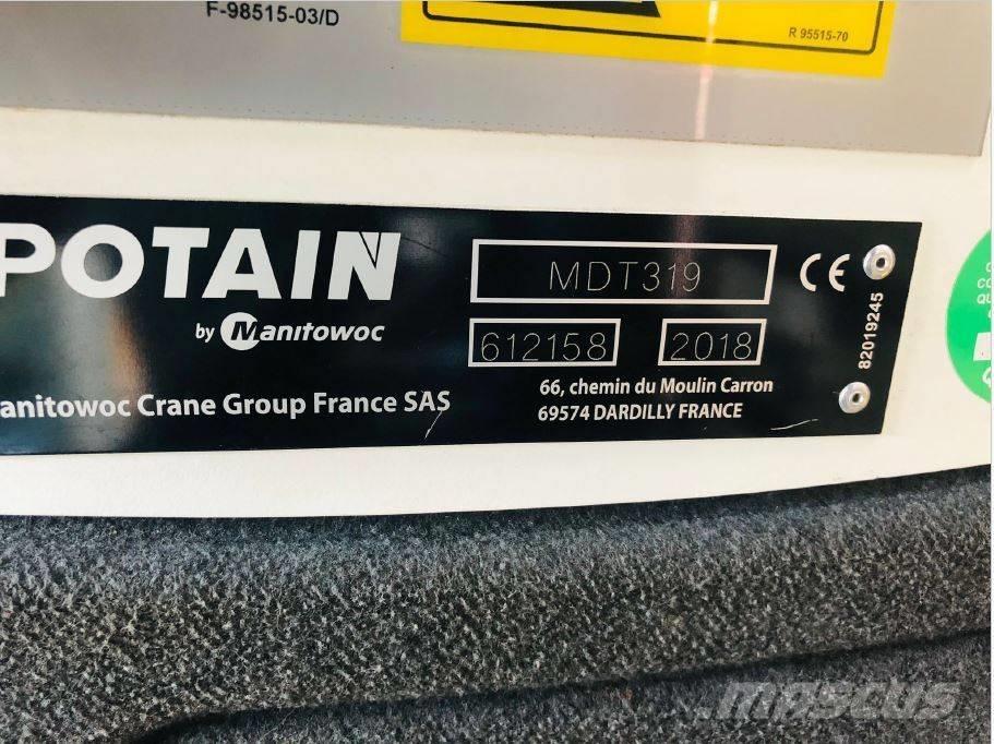 Potain MDT 319 Torenkranen