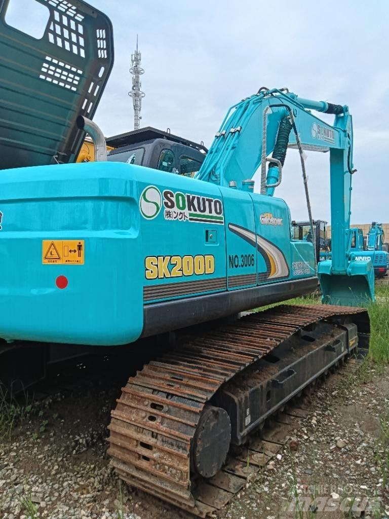 Kobelco SK 200 Midigraafmachines 7t - 12t