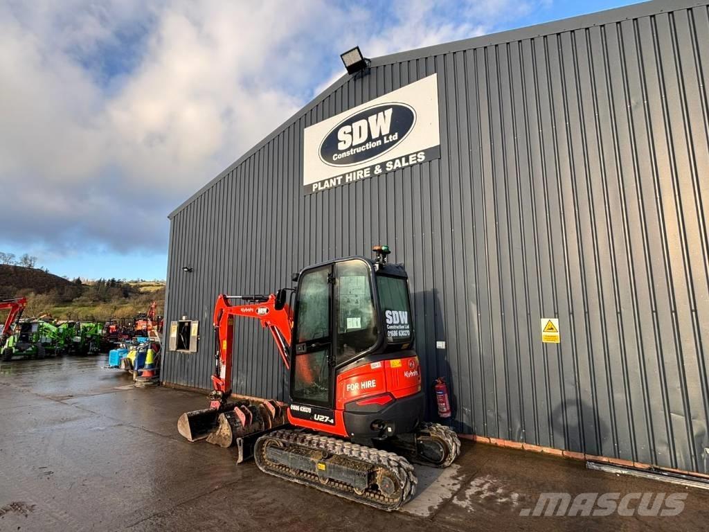 Kubota U 27-4 Minigraafmachines < 7t