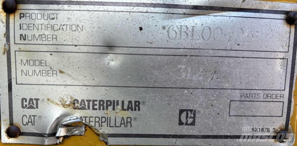 CAT 312 Rupsgraafmachines