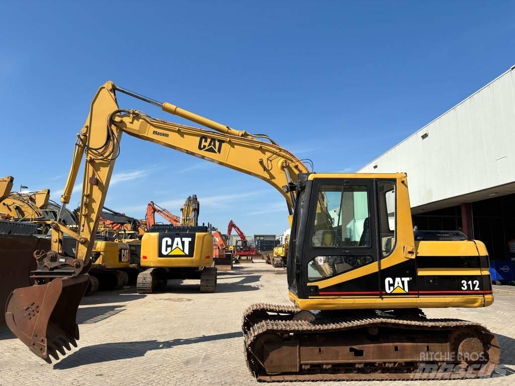 CAT 312 Rupsgraafmachines