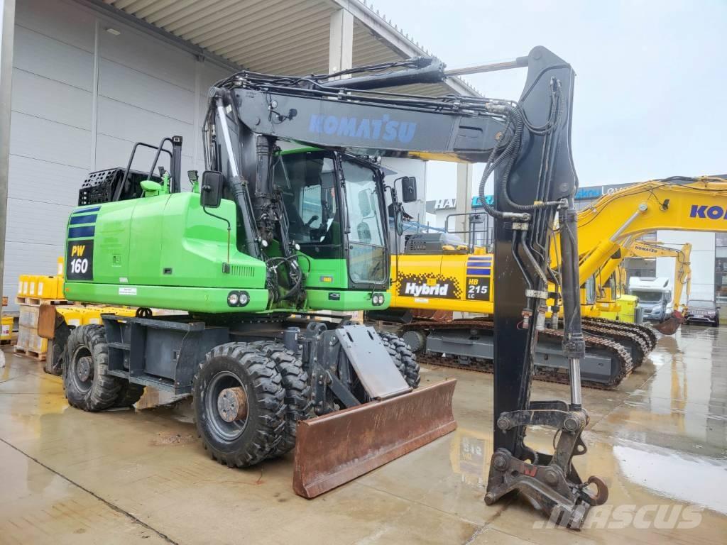 Komatsu PW 160-11 Wielgraafmachines