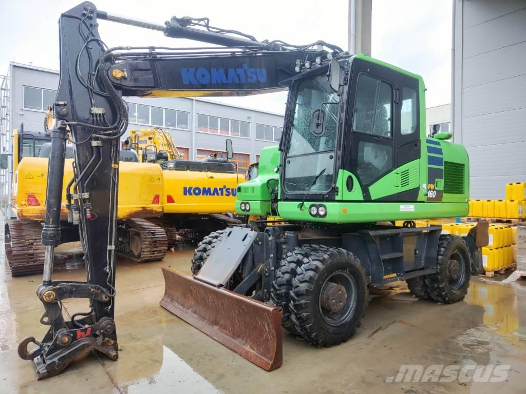 Komatsu PW 160-11 Wielgraafmachines