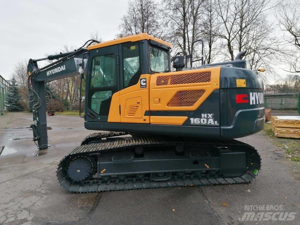 Hyundai HX160AL Rupsgraafmachines