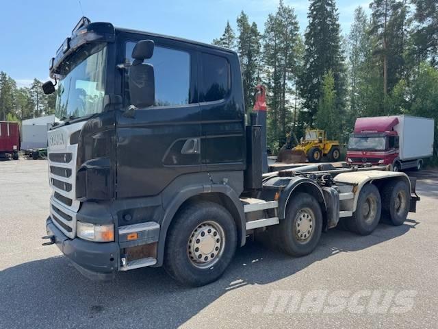 Scania R 500 Vrachtwagen met containersysteem