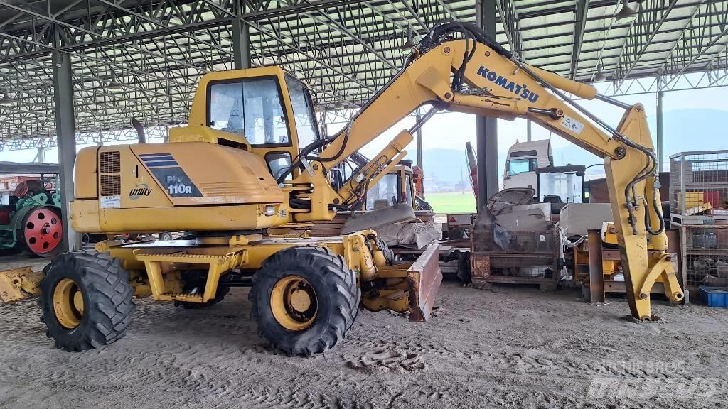 Komatsu PW 110 Wielgraafmachines