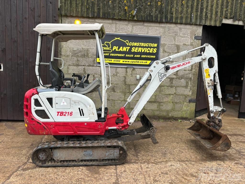 Takeuchi TB 216 Minigraafmachines < 7t