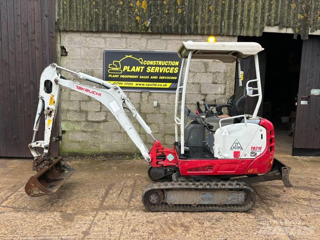 Takeuchi TB 216 Minigraafmachines < 7t