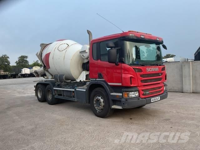Scania P 320 Betonmixers en pompen