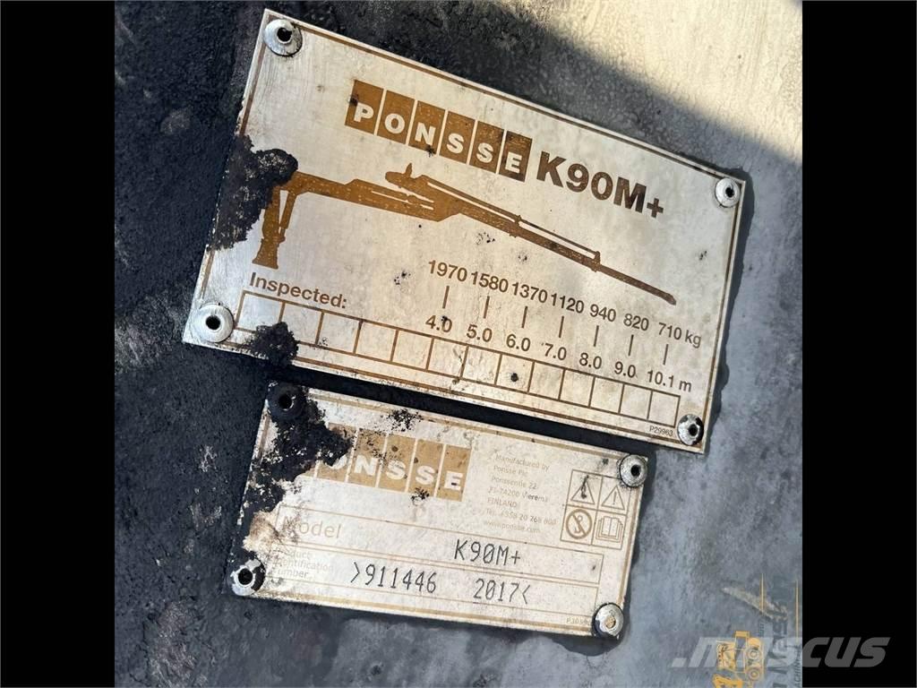 Ponsse K90M+ Uitrijwagenkranen