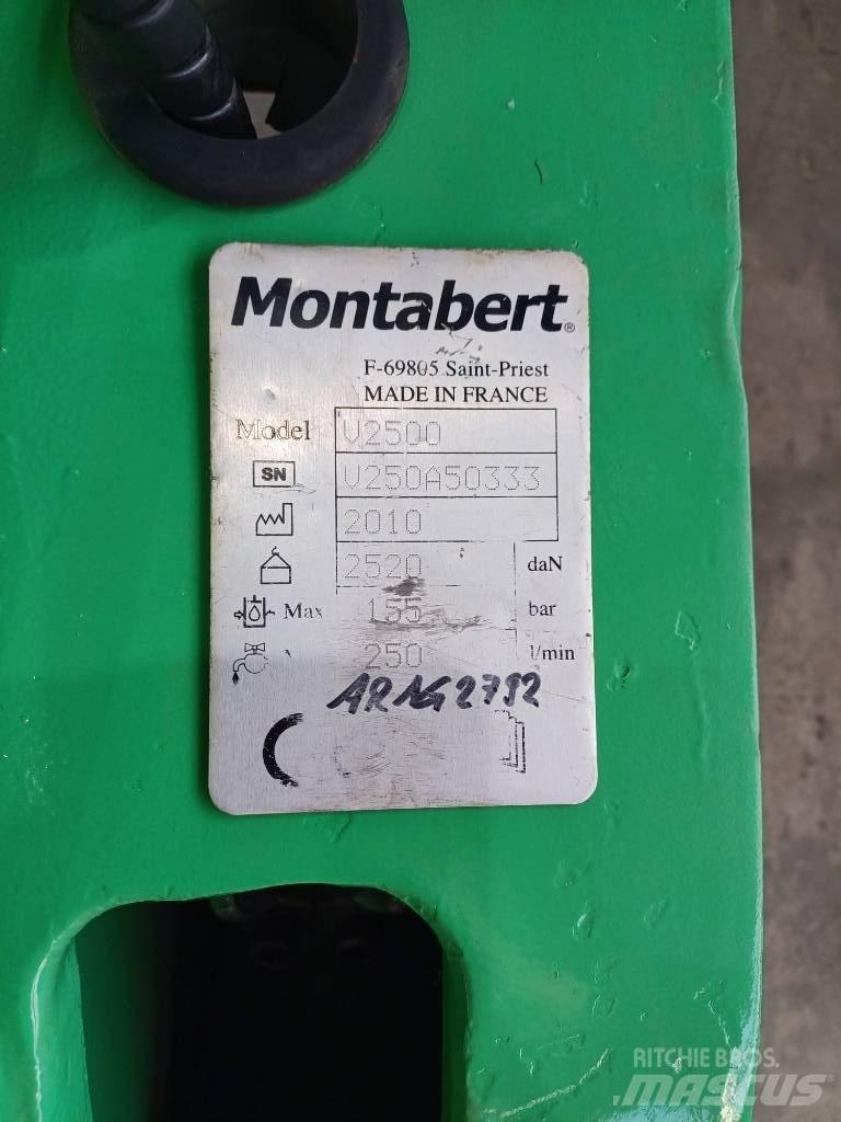 Montabert V 2500 Hamers en brekers
