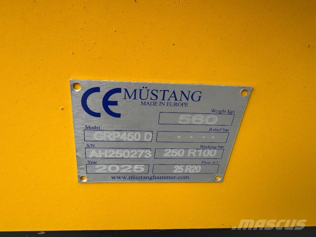Mustang GRP 450 D Grijpers
