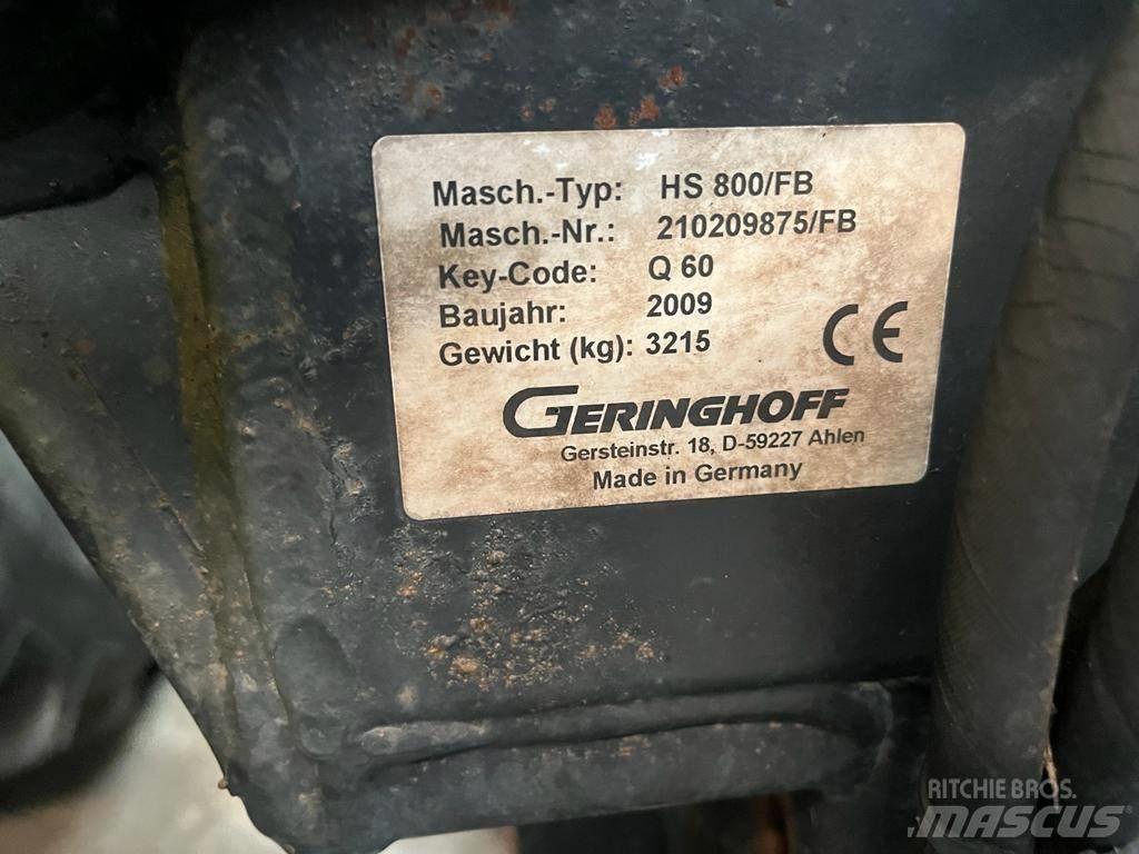 Geringhoff HS 800/FB Maaidorser aanbouwdelen