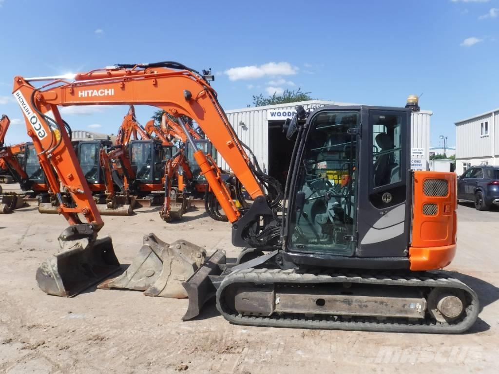 Hitachi ZX 85 US B-5 Midigraafmachines 7t - 12t