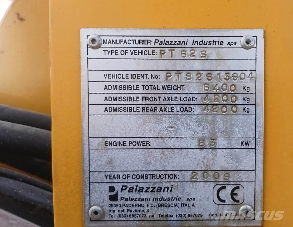 Palazzani PT82 Telescopische wielladers