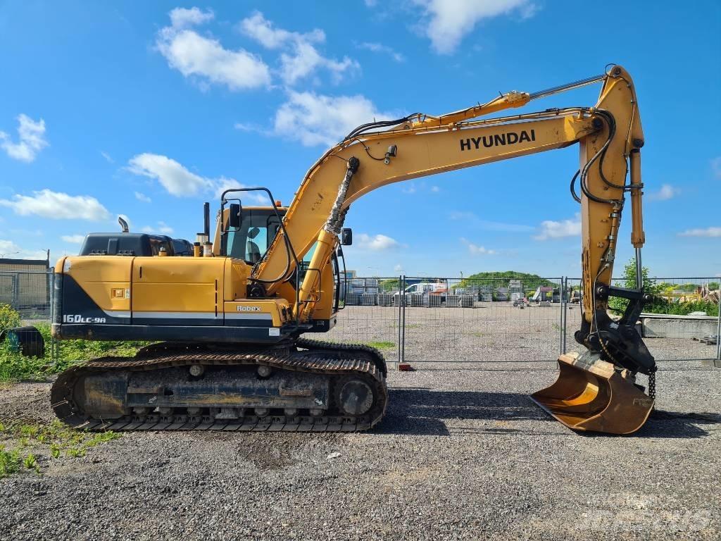 Hyundai R160LC-9A Rupsgraafmachines