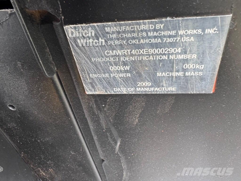 Ditch Witch RT 40 Sleuvengravers