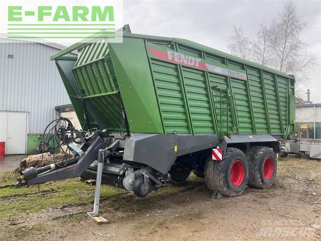 Fendt tigo 75 vr Overige opleggers
