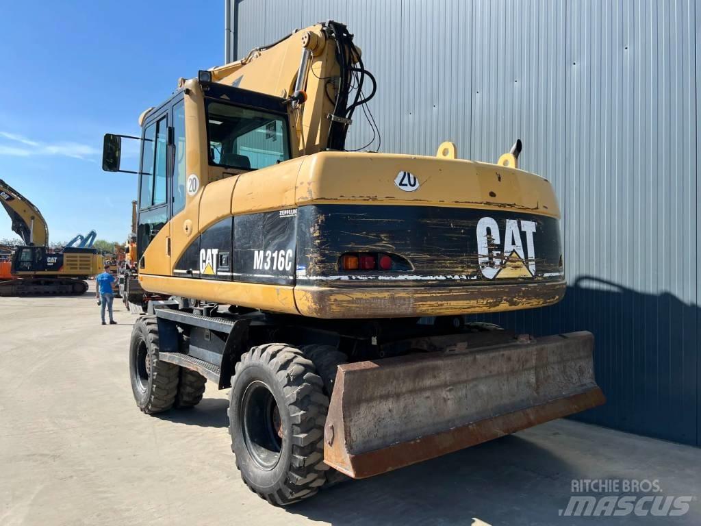 CAT M316C Wielgraafmachines