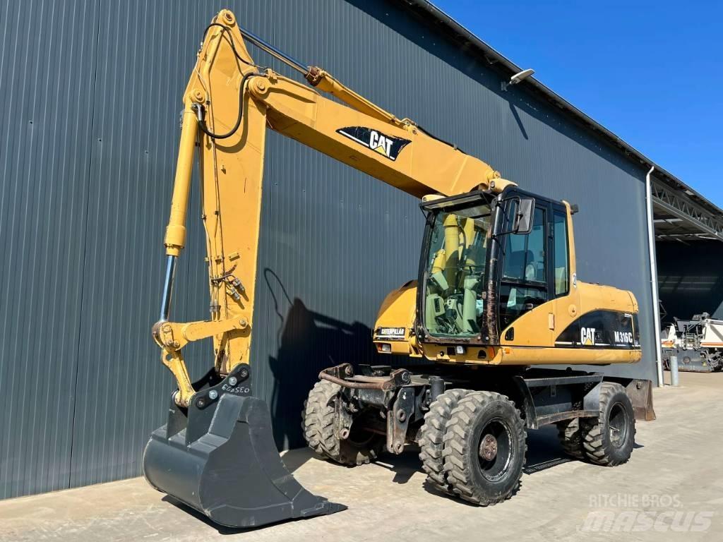 CAT M316C Wielgraafmachines