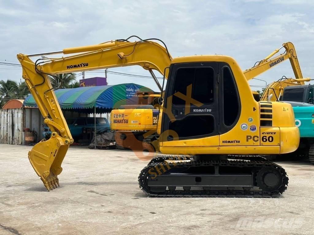 Komatsu PC 60 Rupsgraafmachines