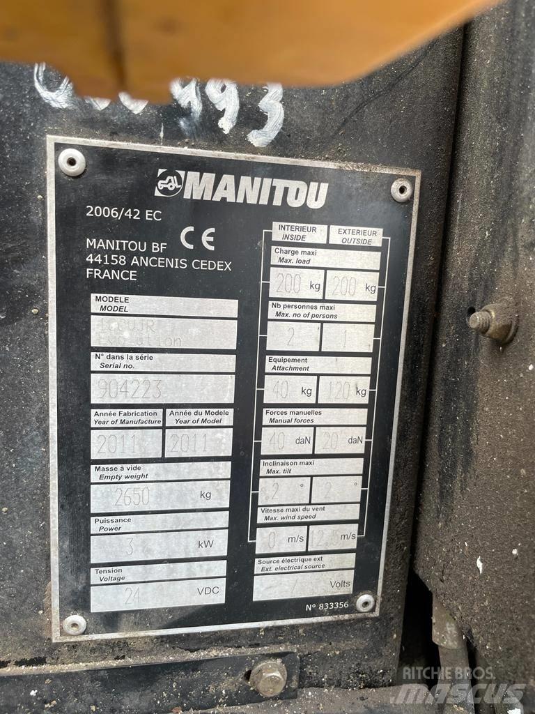 Manitou 100 VJR Personenliften en invalideliften
