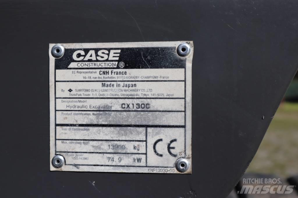 CASE CX130C Rupsgraafmachines