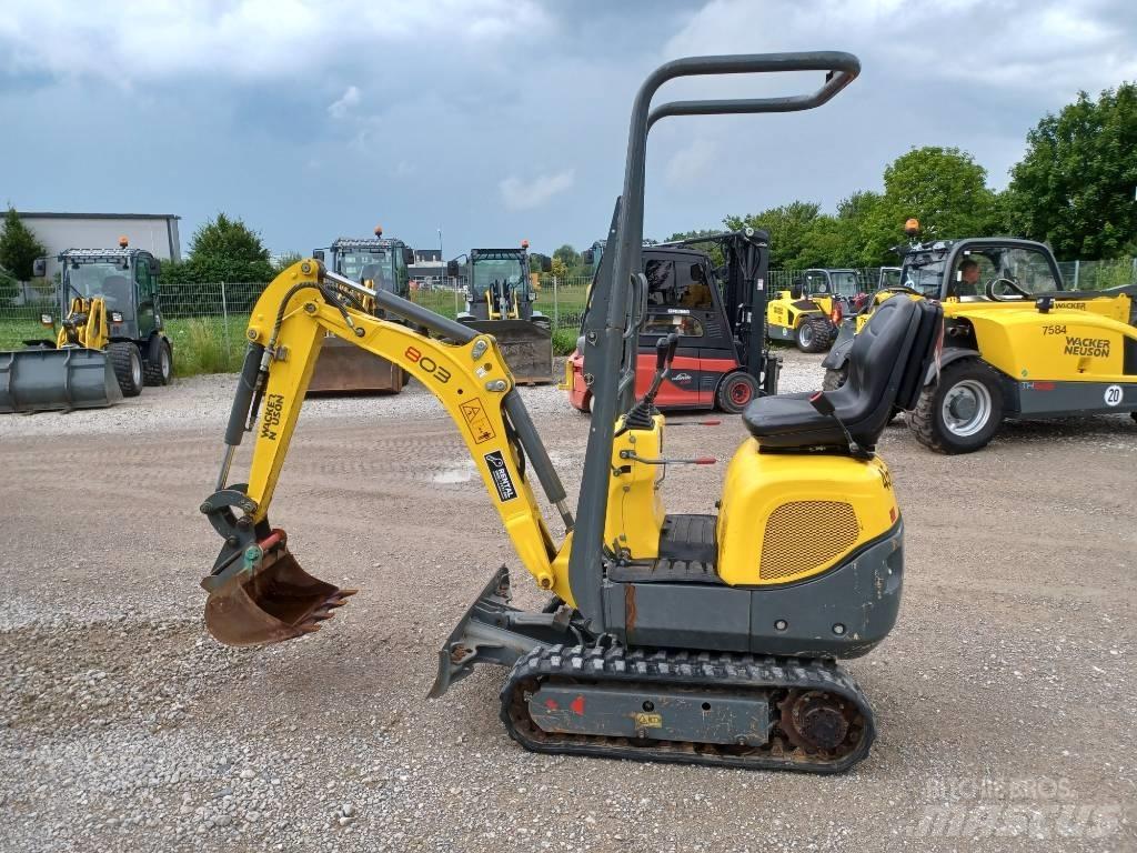 Wacker Neuson 803 Rupsgraafmachines